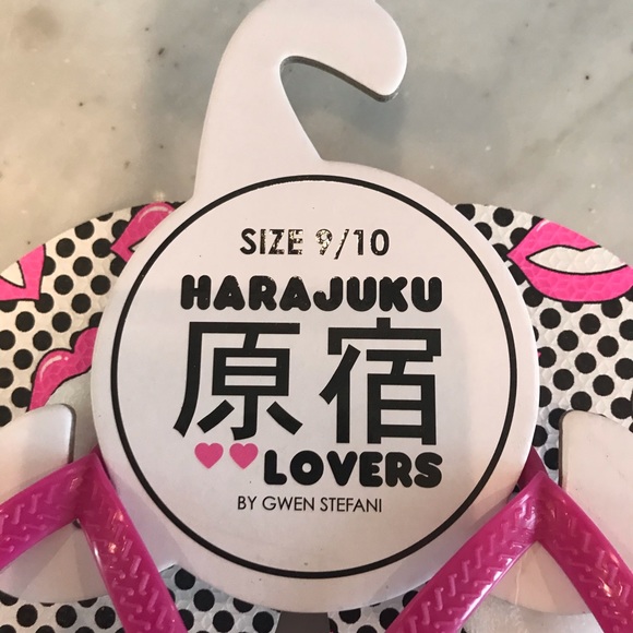 Harajuku Lovers by Gwen Stefani Flip Flops SMOOCH - Picture 4 of 7